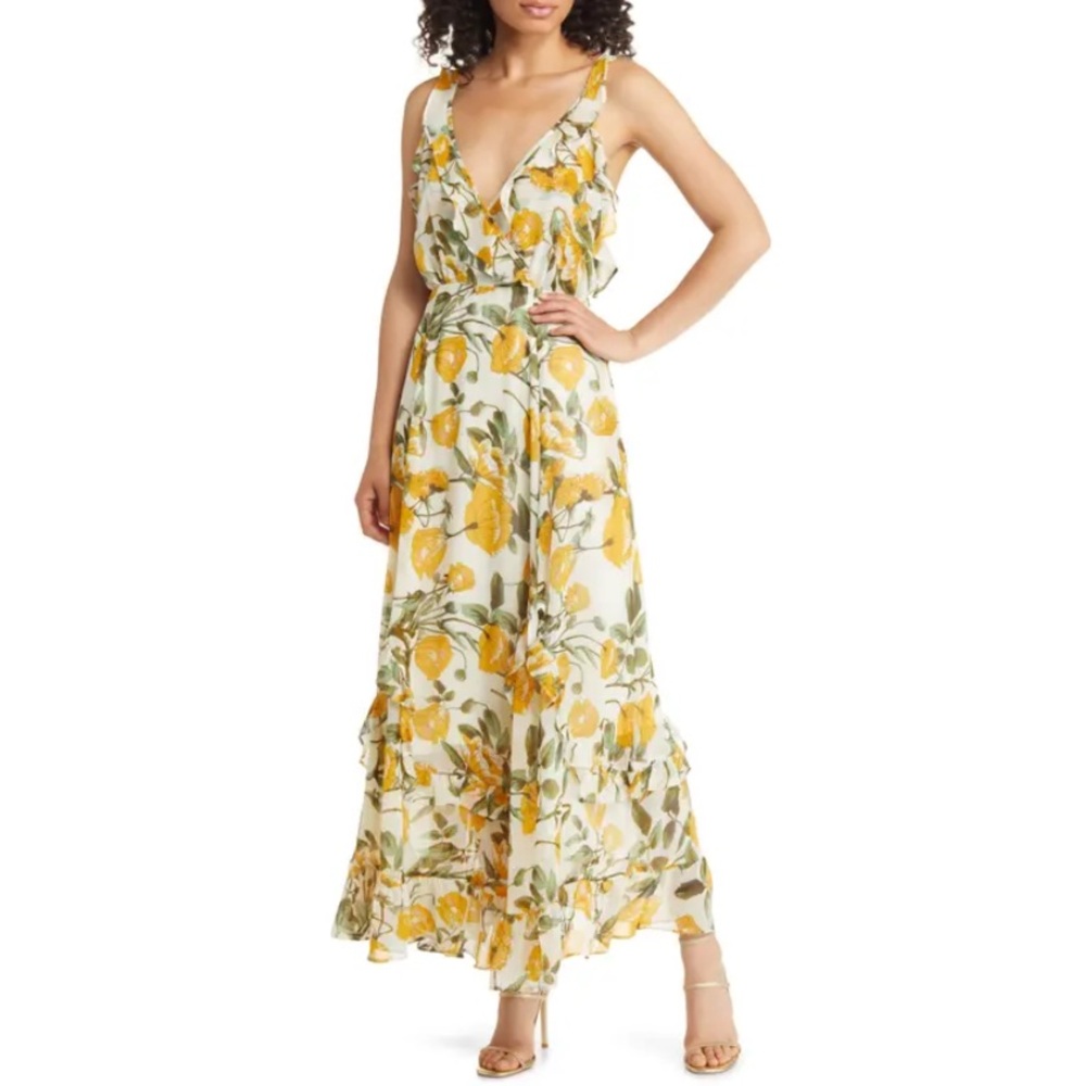 MELLODAY floral dress - Size XS